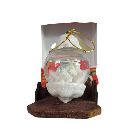 Enesco Bumble Waterball Ornament Abominable Snowman Rudolph Red Nosed Reindeer - Picture 2 of 10